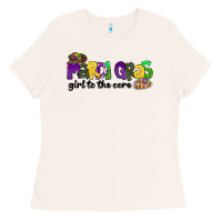 Bone mardi gras girl to the core Ladies Tee - CowGirlArtShop