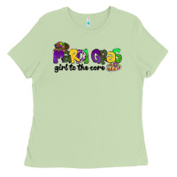 Matcha mardi gras girl to the core Ladies Tee - CowGirlArtShop