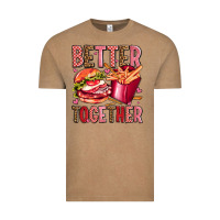Hamburger Potatoes Better Together Olivia Vintage Tee | Teevron