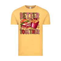 Vintage Mustard hamburger potatoes better together olivia Vintage Tee - OliviaCreatesArt