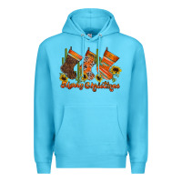 Western Christmas Premium Hoodie | Teevron