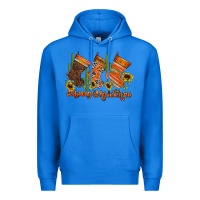 True Royal western Christmas Premium Hoodie - CowhideDigitalArt