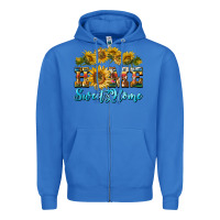 True Royal home sweet home sunflower Zipper Hoodie - BarkalooDesign