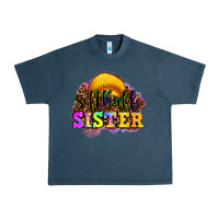 Midnight Navy softball sister Urban Heavy Tee - OliviaCreatesArt