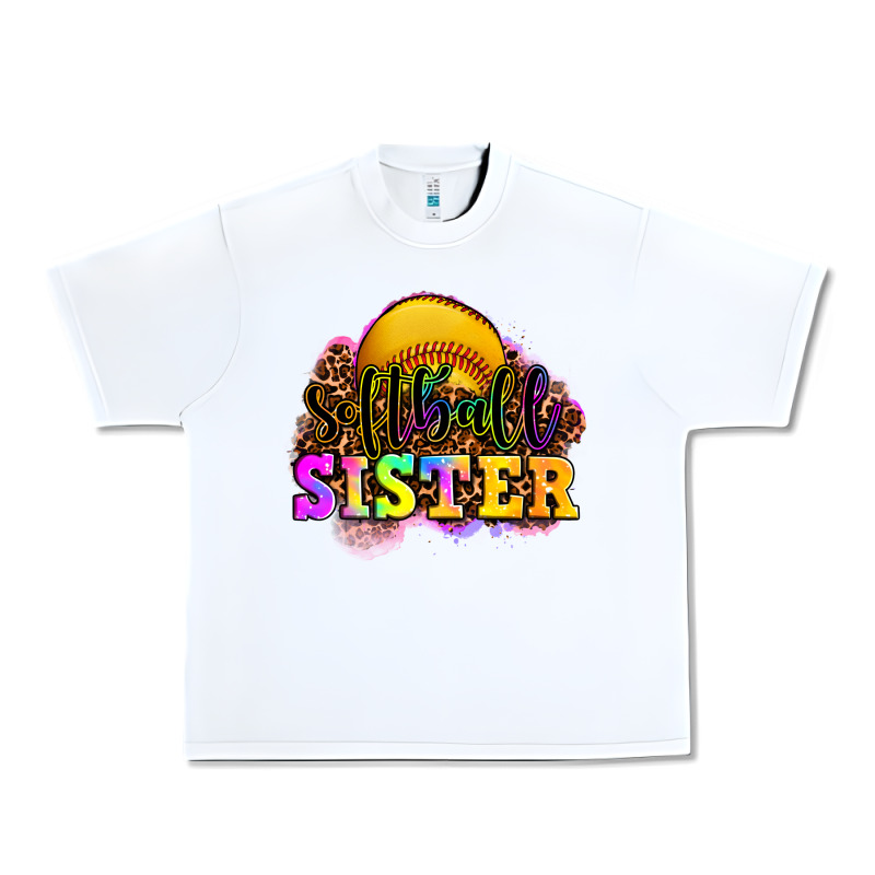Softball Sister Urban Heavy Tee by OliviaCreatesArt | Teevron