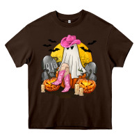 Chocolate Brown Halloween Cowgirl Costumes Heavy Core Tee - texasbilliewilder