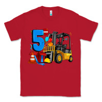 Red forklift birthday five Classic Tee - Artiststas
