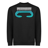 Black nail brush Heavyweight Sweatshirt - BarkalooDesign