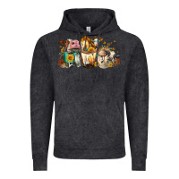 Vintage Black Cows And Coffee Vintage Hoodie - FaDigitalArtStudio