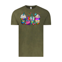 Vintage Olive pride lgbtq coffee cups Vintage Tee - OliviaCreatesArt