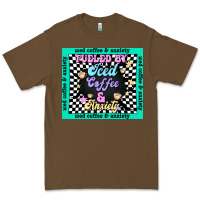 Cacao fueled by ıced coffee and anxiety Premium Tee - TumblerDesignByShophia