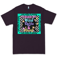 Plum fueled by ıced coffee and anxiety Premium Tee - TumblerDesignByShophia