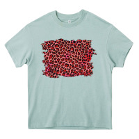 Arona pink leopard background Heavy Core Tee - RanaPortraitStore