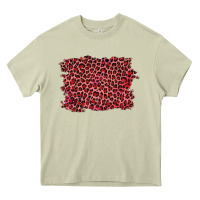 Mossy pink leopard background Heavy Core Tee - RanaPortraitStore