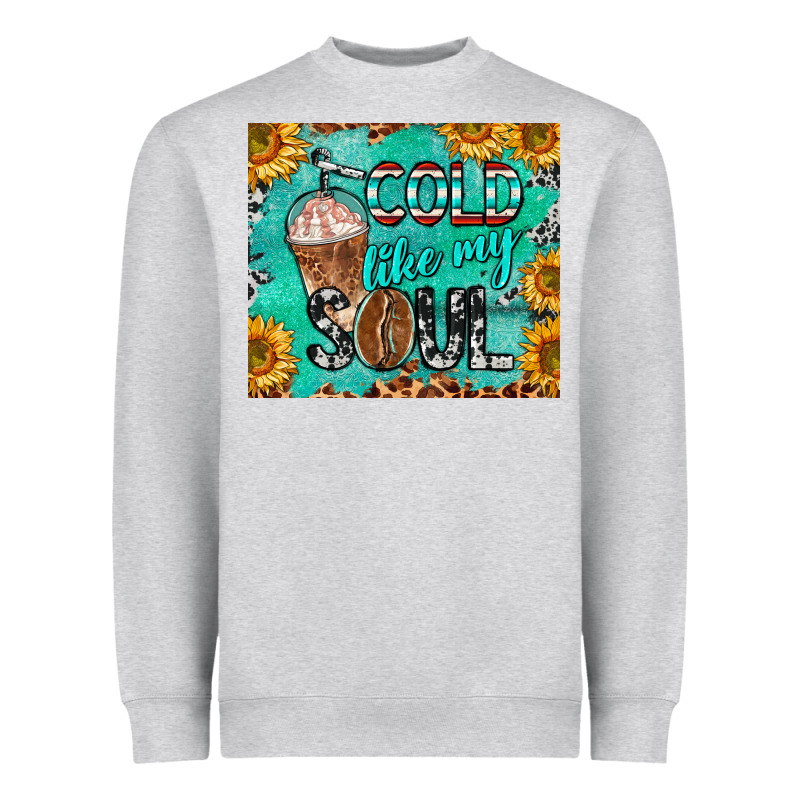 Cold Like My Soul Heavyweight Sweatshirt by BarkalooDesign | Teevron