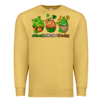Antique Gold sweet st patricks day cupcake Premium Sweatshirt - AdoDesignShop