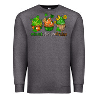 Charcoal Heather sweet st patricks day cupcake Premium Sweatshirt - AdoDesignShop