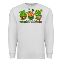 Dove Grey sweet st patricks day cupcake Premium Sweatshirt - AdoDesignShop