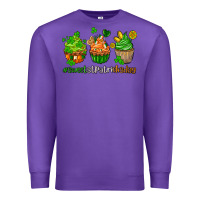 Purple sweet st patricks day cupcake Premium Sweatshirt - AdoDesignShop