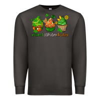 Smoke sweet st patricks day cupcake Premium Sweatshirt - AdoDesignShop