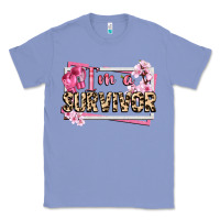 Colony Blue im a survivor cancer awareness Classic Tee - CowGirlArtShop