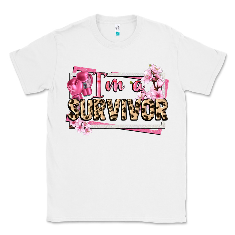 Im A Survivor Cancer Awareness Classic Tee by CowGirlArtShop | Teevron
