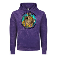 Cloud Purple I Hate Everyone But Coffee Helps Vintage Hoodie - FaDigitalArtStudio