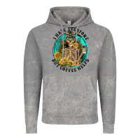 Cloud Rock I Hate Everyone But Coffee Helps Vintage Hoodie - FaDigitalArtStudio