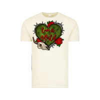 Vintage Arctic love is wild with bullskull olivia Vintage Tee - OliviaCreatesArt