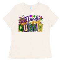 Bone mardi gras queen Ladies Tee - CowGirlArtShop