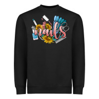 Black nails Heavyweight Sweatshirt - BarkalooDesign