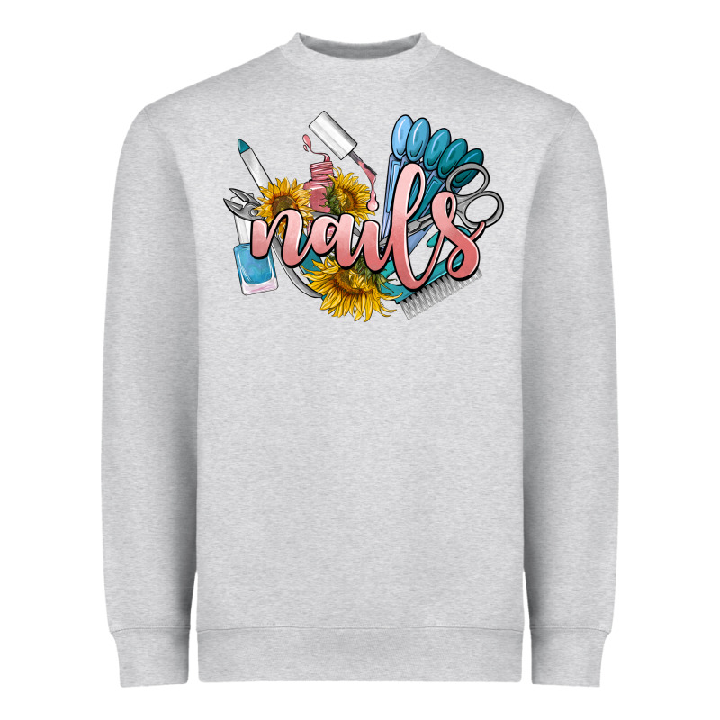 Nails Heavyweight Sweatshirt by BarkalooDesign | Teevron
