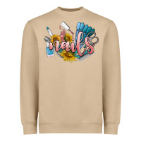 Mushroom nails Heavyweight Sweatshirt - BarkalooDesign