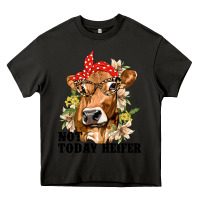 Asphalt Cute Heifer Heavy Core Tee - texasbilliewilder