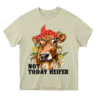 Mossy Cute Heifer Heavy Core Tee - texasbilliewilder