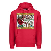 Cardinal merry christmas y'all Premium Hoodie - CowhideDigitalArt