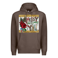 Coffee merry christmas y'all Premium Hoodie - CowhideDigitalArt