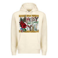 Sandshell merry christmas y'all Premium Hoodie - CowhideDigitalArt