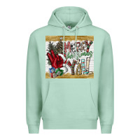 Seafoam merry christmas y'all Premium Hoodie - CowhideDigitalArt