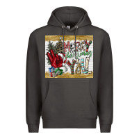 Smoke merry christmas y'all Premium Hoodie - CowhideDigitalArt
