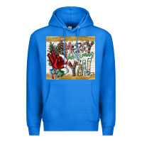 True Royal merry christmas y'all Premium Hoodie - CowhideDigitalArt