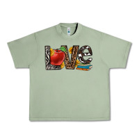 Oil Green love teacher Urban Heavy Tee - OliviaCreatesArt