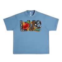 Pebble Blue love teacher Urban Heavy Tee - OliviaCreatesArt