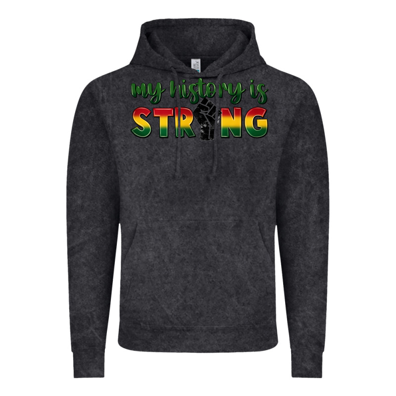 My History Is Strong Vintage Hoodie by FaDigitalArtStudio | Teevron