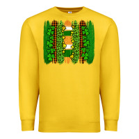 Lemon st patricks  brushstrokes Premium Sweatshirt - AdoDesignShop