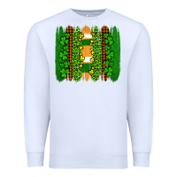 White st patricks  brushstrokes Premium Sweatshirt - AdoDesignShop