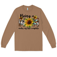 Toasted Coconut Being a mom makes my life complete Mother's Day Long Sleeve Tee - FaDigitalArtStudio