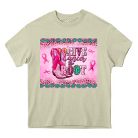 Mossy Give Cancer the boot Heavy Core Tee - NancyCooperArtShop