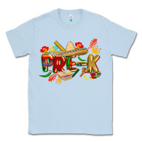 Dusty Blue cinco de mayo pre k Classic Tee - CowGirlArtShop