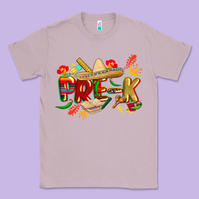 Cinco De Mayo Pre K Classic Tee Designed By Cowgirlartshop